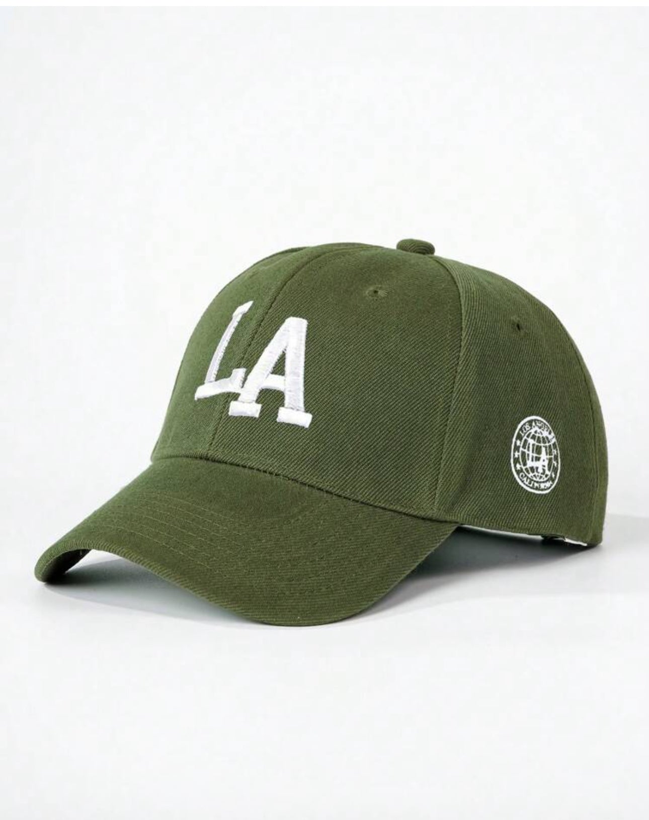LA- White Logo